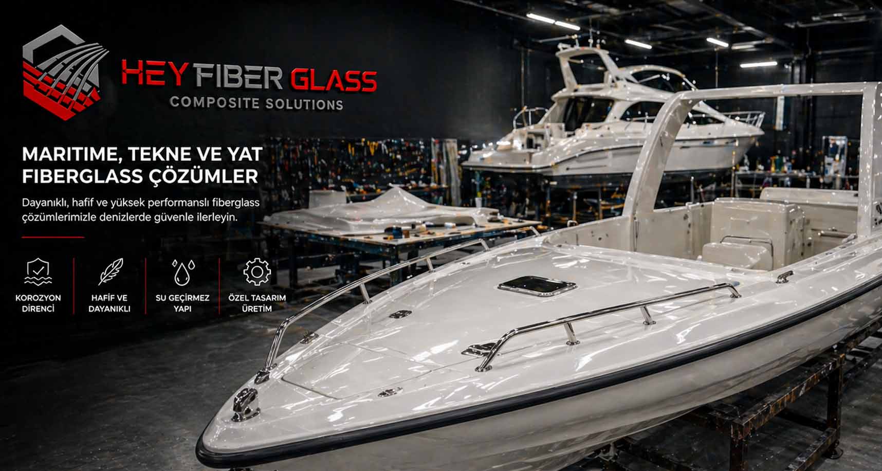 Maritime, Tekne ve Yat Fiberglass Çözümleri